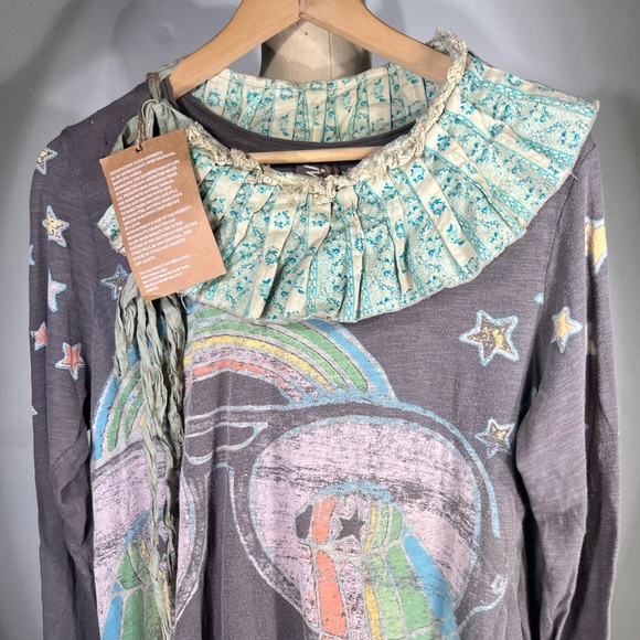 Magnolia Pearl Rainbow Vision Dylan L/S Tee NWT - Picture 8 of 11